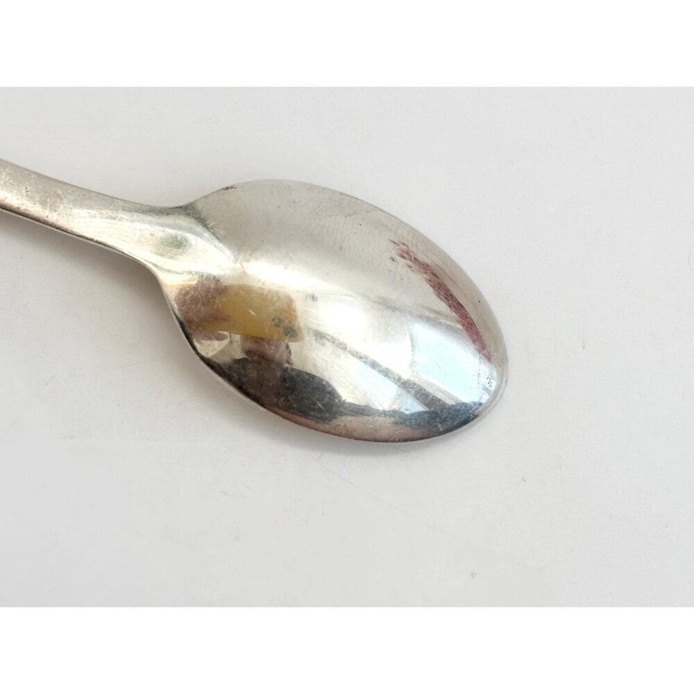 Viborg Cathedral, Danmark Landmark Silver Plated Collectible Vintage Tiny Spoon - Picture 9 of 13